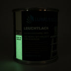 Leuchtlack Grün 250 ml im Dunkeln, grün nachleuchtend