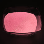 Leuchtgranulat Pink 1 mm, 100 g im Dunkeln, pink nachleuchtend